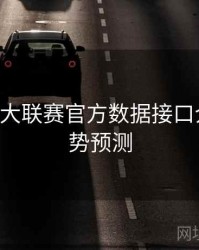 B体育五大联赛官方数据接口介绍｜趋势预测