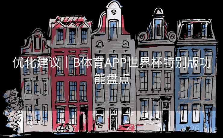 优化建议｜B体育APP世界杯特别版功能盘点