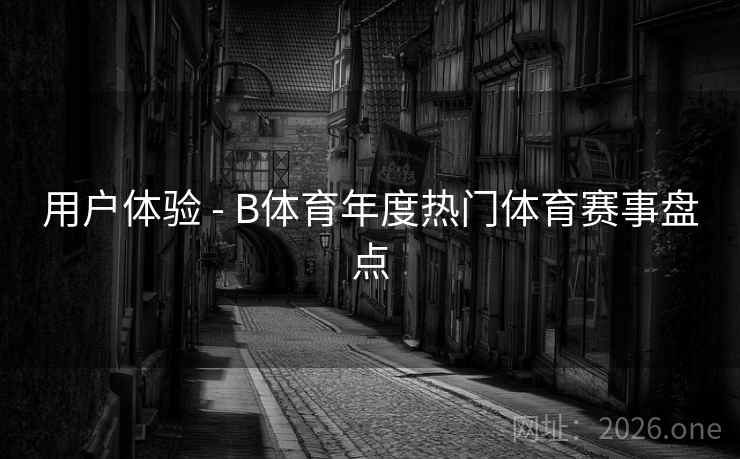 用户体验 - B体育年度热门体育赛事盘点