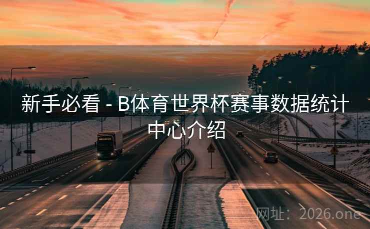 新手必看 - B体育世界杯赛事数据统计中心介绍