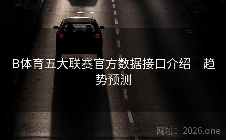 B体育五大联赛官方数据接口介绍｜趋势预测
