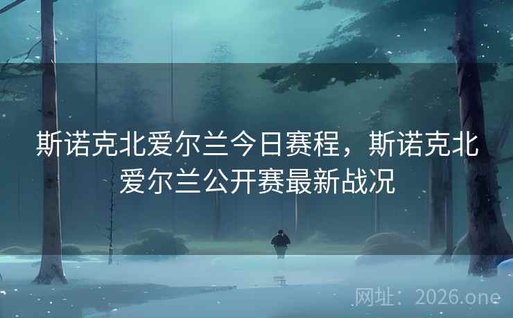 斯诺克北爱尔兰今日赛程，斯诺克北爱尔兰公开赛最新战况